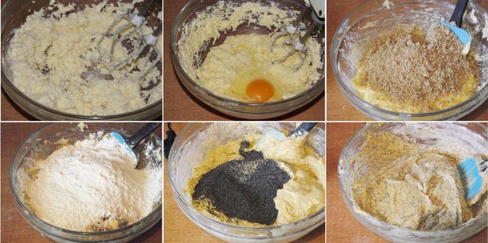 Лимонный кекс с маком