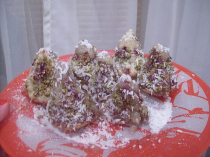 Бисквитное пирожное &amp;quot;Новогодняя ёлка&amp;quot; 