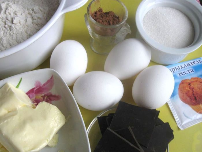 Шоколадный кекс «Любовь дала трещину»