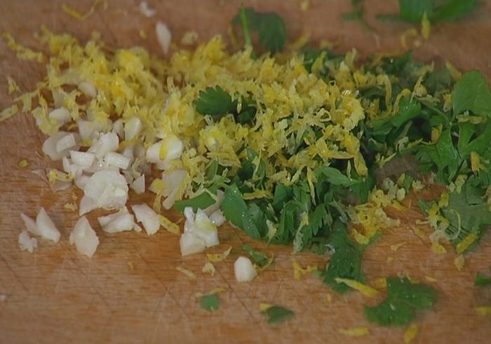 Овощи-гриль с кускусом 