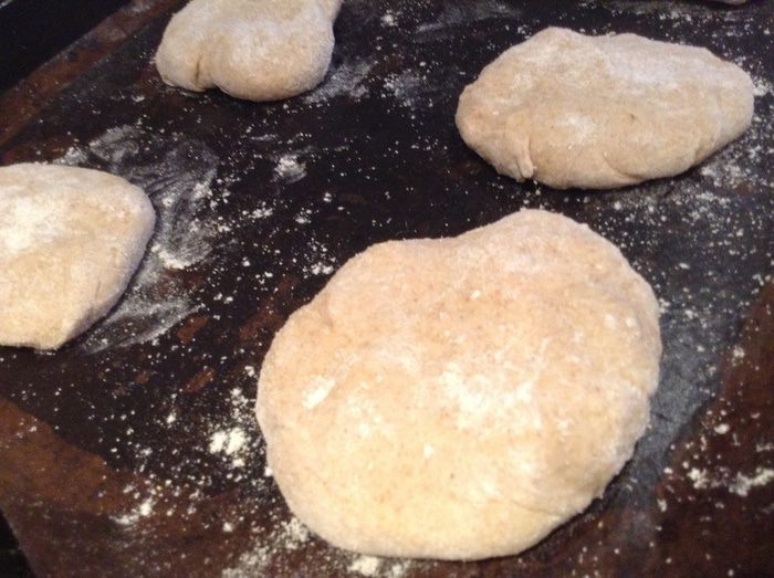 Булочки из цельнозерновой муки (АнтиМакдональдс)