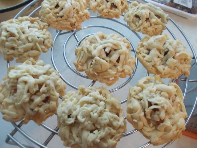 Песочное печенье с сухофруктами