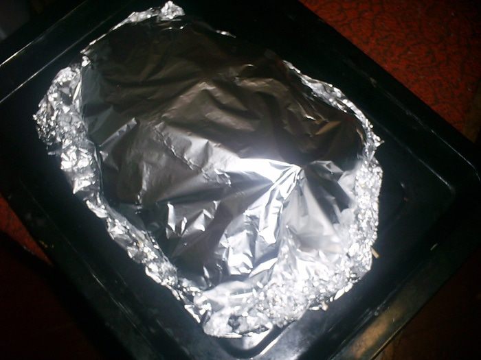 Фаршированная курочка (упрощенный вариант)