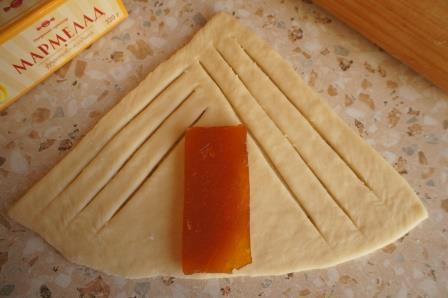 Булочки с мармеладом