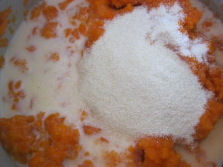 Суфле из моркови и творога