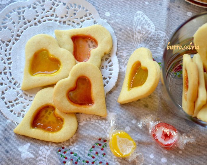 Печенье с леденцами