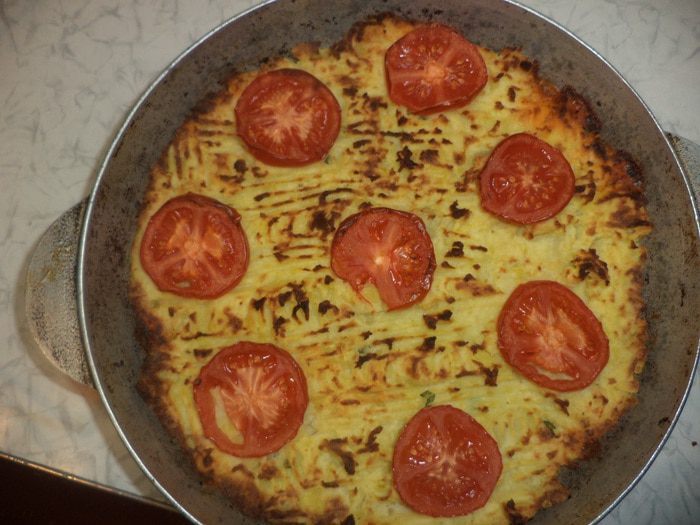 Овощная  запеканка с  рыбой  по-домашнему