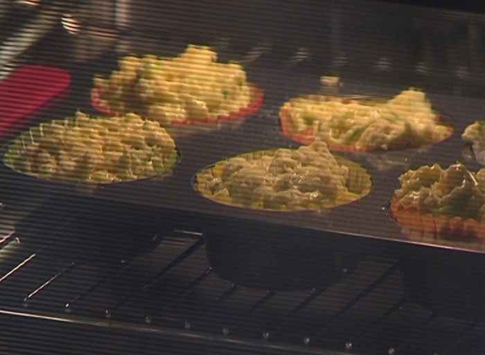 Маффины с кабачком, кардамоном и лаймом 