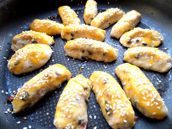 Пирожки на сырном тесте