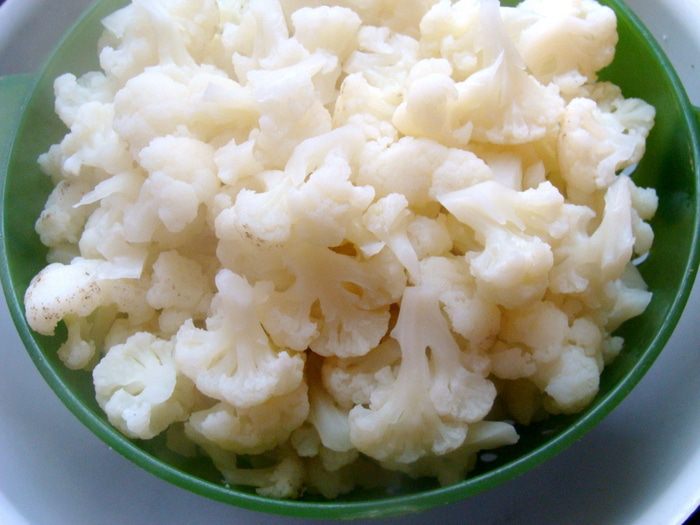 Творожно-сырная запеканка с цветной капустой