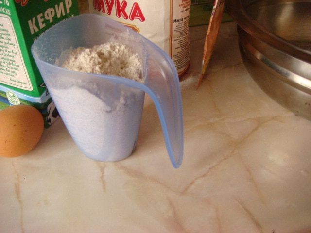 Булочки в формочке из ржаной муки