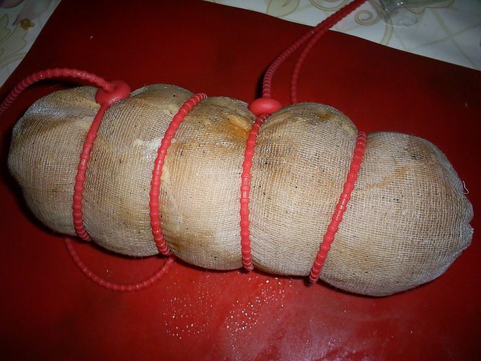 Домашняя куриная ветчина