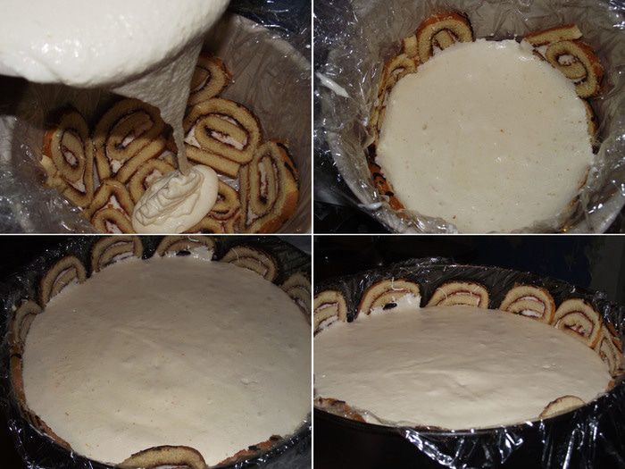 Торт-суфле без выпечки