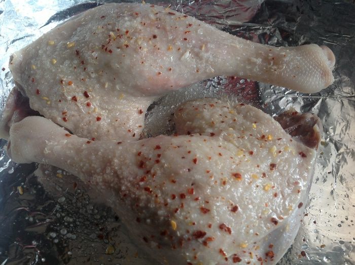 Утиные ножки в малиновой глазури