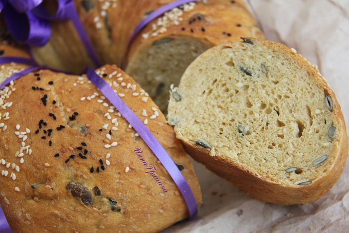 Хлеб &amp;quot;Тыквенное кольцо&amp;quot;