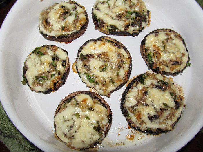 Фаршированные грибы