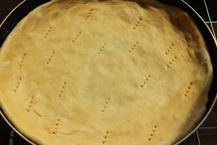 Пирог с огородной зеленью