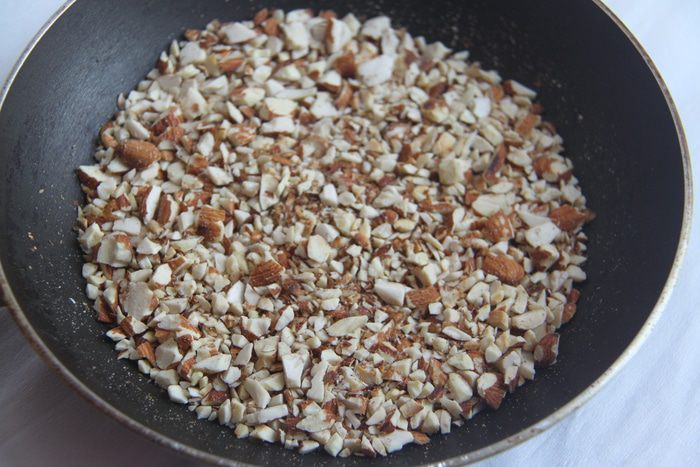 Овсяное печенье с миндалем (постное)