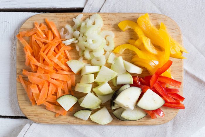 Рагу из печеных овощей с пряным кускусом