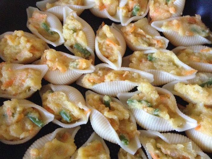 Паста с полентой