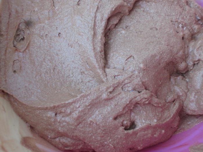 Шоколадный кекс на белках