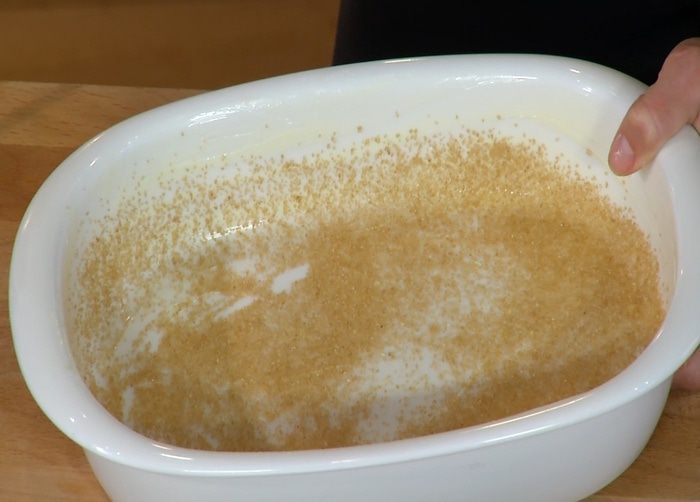 Крамбл с малиной 