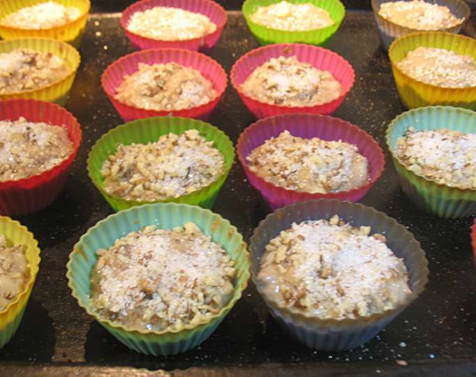 Овсяные кексы с грушей