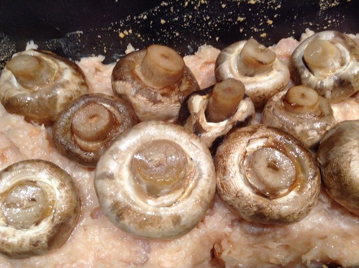 Террин куриный с грибами