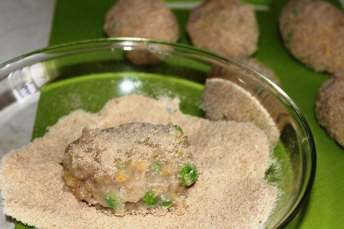 Веселые куриные котлетки