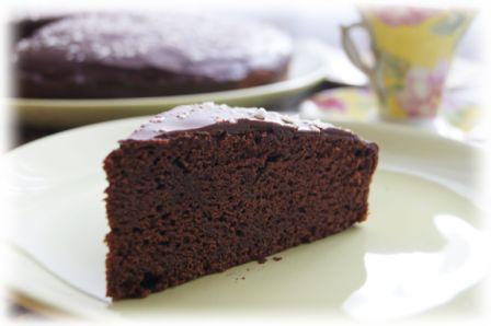 Шоколадный кекс на кокосовом молоке