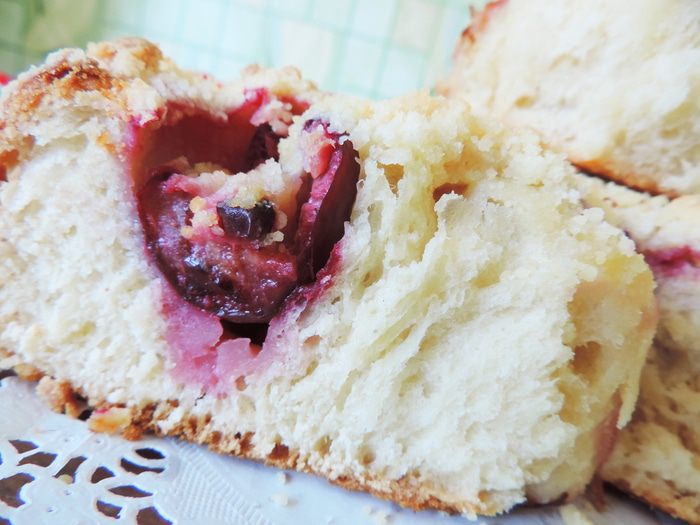 Изумительно вкусный сливовый обсыпной пирог