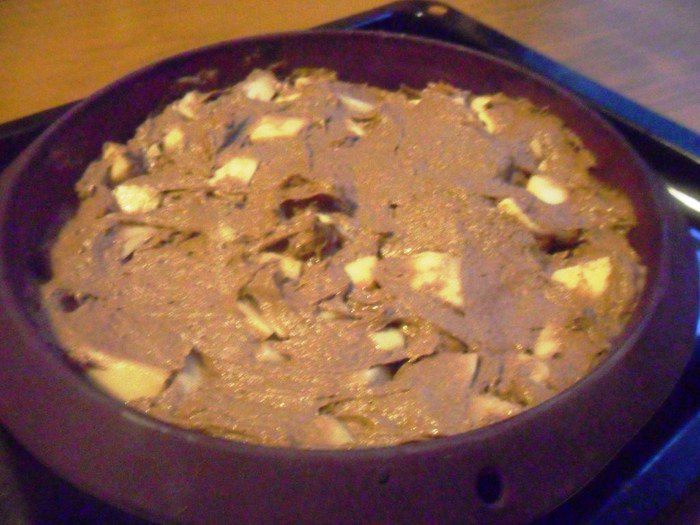 Шоколадный пирог с яблоками &amp;quot;Баба Яга&amp;quot;