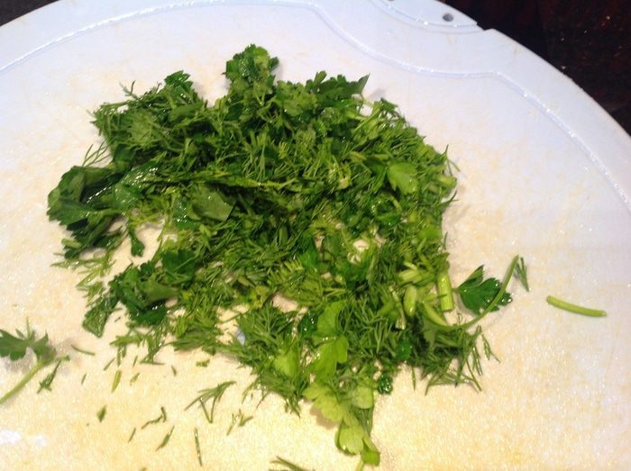 Террин из трески в беконе