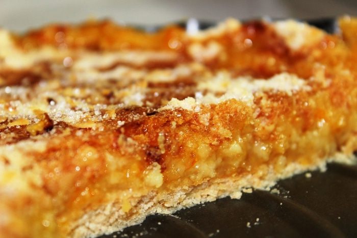 Лимонник под миндально-сахарной корочкой