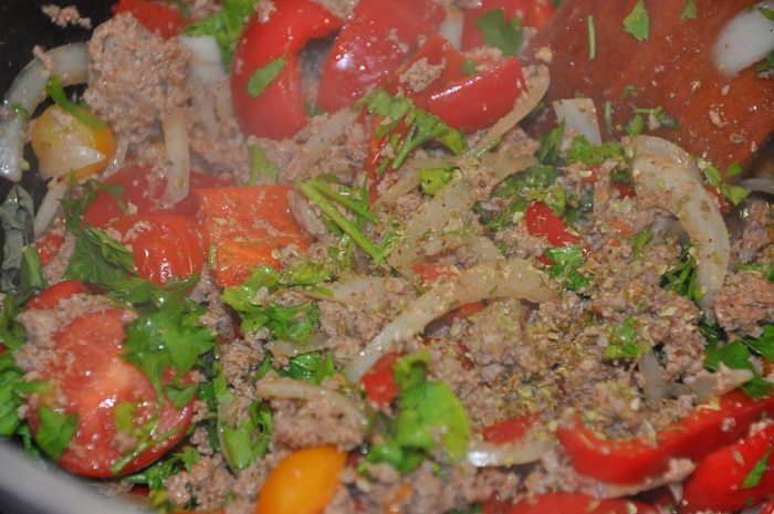 Гречневая лапша с овощами