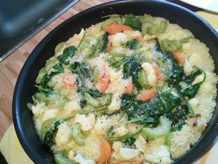 Кук-кус с летними овощами