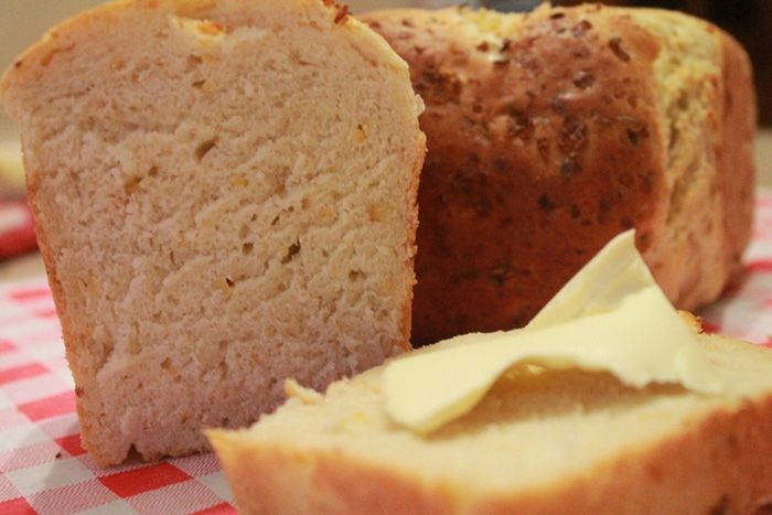 Хлеб из нута с зирой