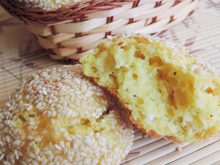 Творожно-сырные булочки (без дрожжей)