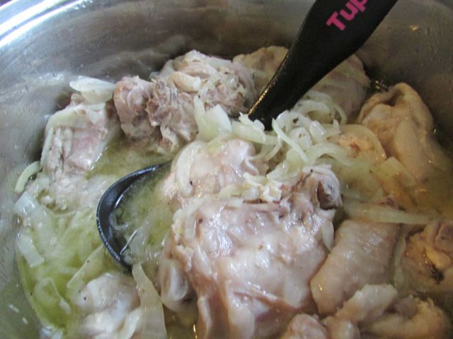 Курочка в собственном соку