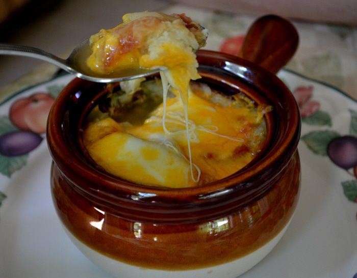  Луково-беконовый суп