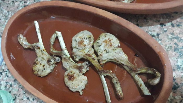 Каре ягненка с картофелем