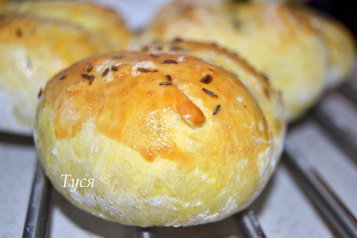 Булочки с шафраном от Ришара Бертине