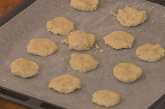 Лимонное печенье с кориандром 