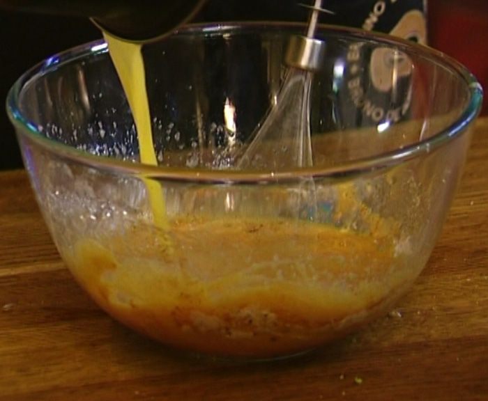 Медовые оладьи с имбирем, гвоздикой и корицей 