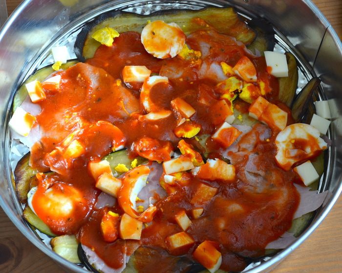 Пармиджана из баклажанов по-сицилийски