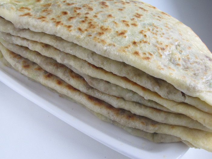 Лепешки &amp;quot;Гезлеме&amp;quot; с мясом и картошкой