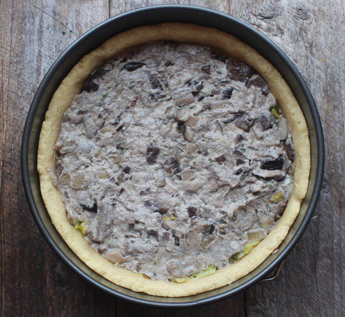 Пирог &amp;quot;Картошка, грибы, сметана&amp;quot;