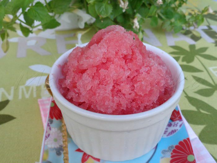 Арбузный сорбет