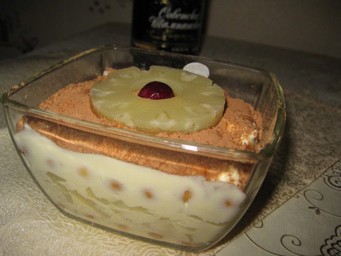 Тирамису &amp;quot;Ананасы в шампанском&amp;quot;