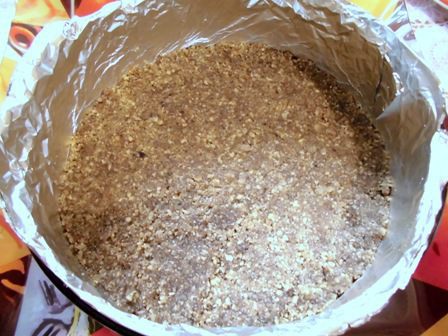 Шоколадный торт с бананами